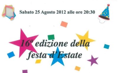 25/08/2012 – FESTA DELL’ESTATE